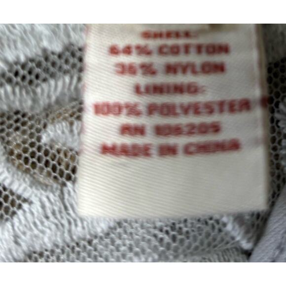 Sundance Dress 16 Lace Floral Embroidered Love Always Coquette Delicate Dainty - Picture 12 of 13